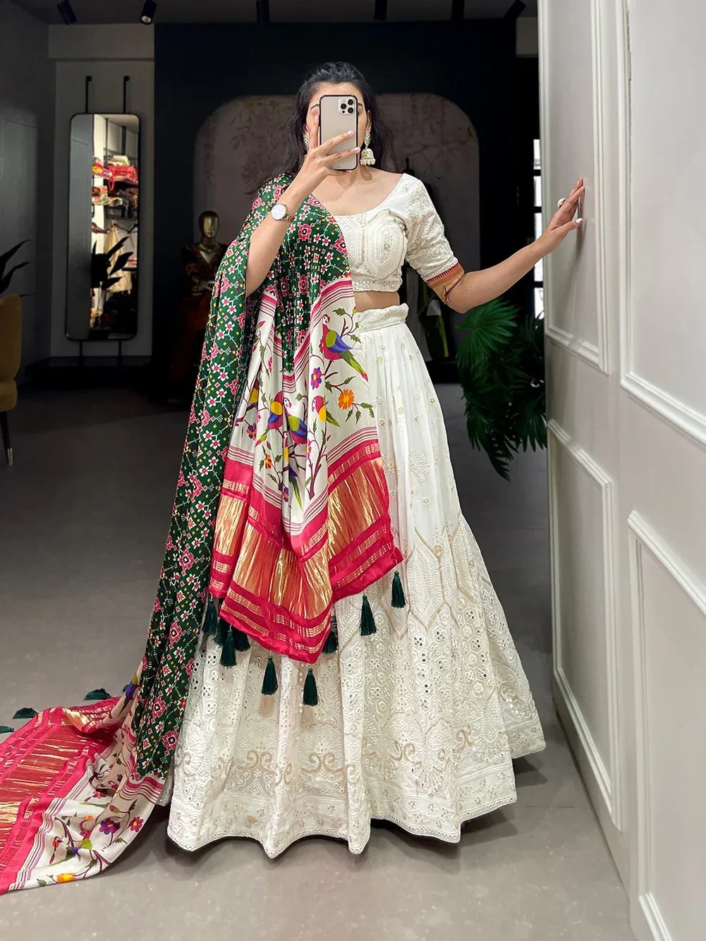 Festive Wear Lehenga Choli D.No. 1340 - Anant Exports