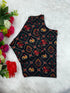 Block Print Ajarakh Boat Neck Blouse - Anant Exports