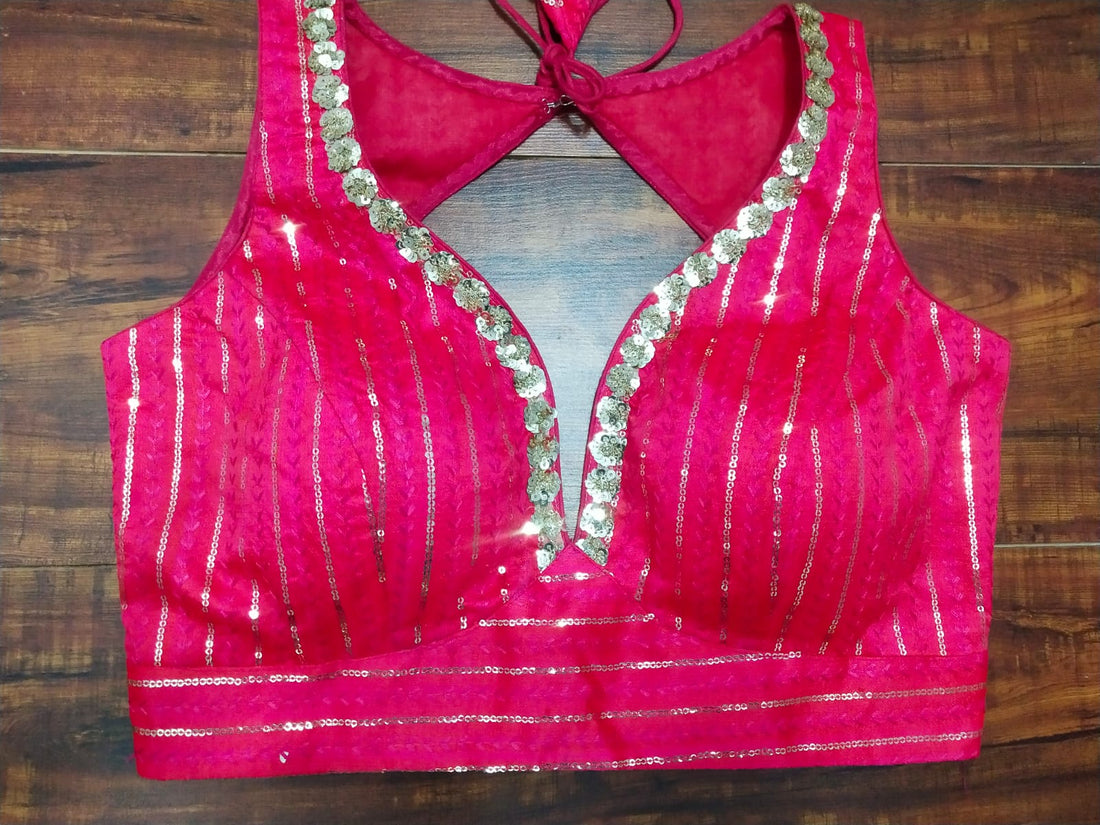 Heavy Embroidery Bridal Work Blouse