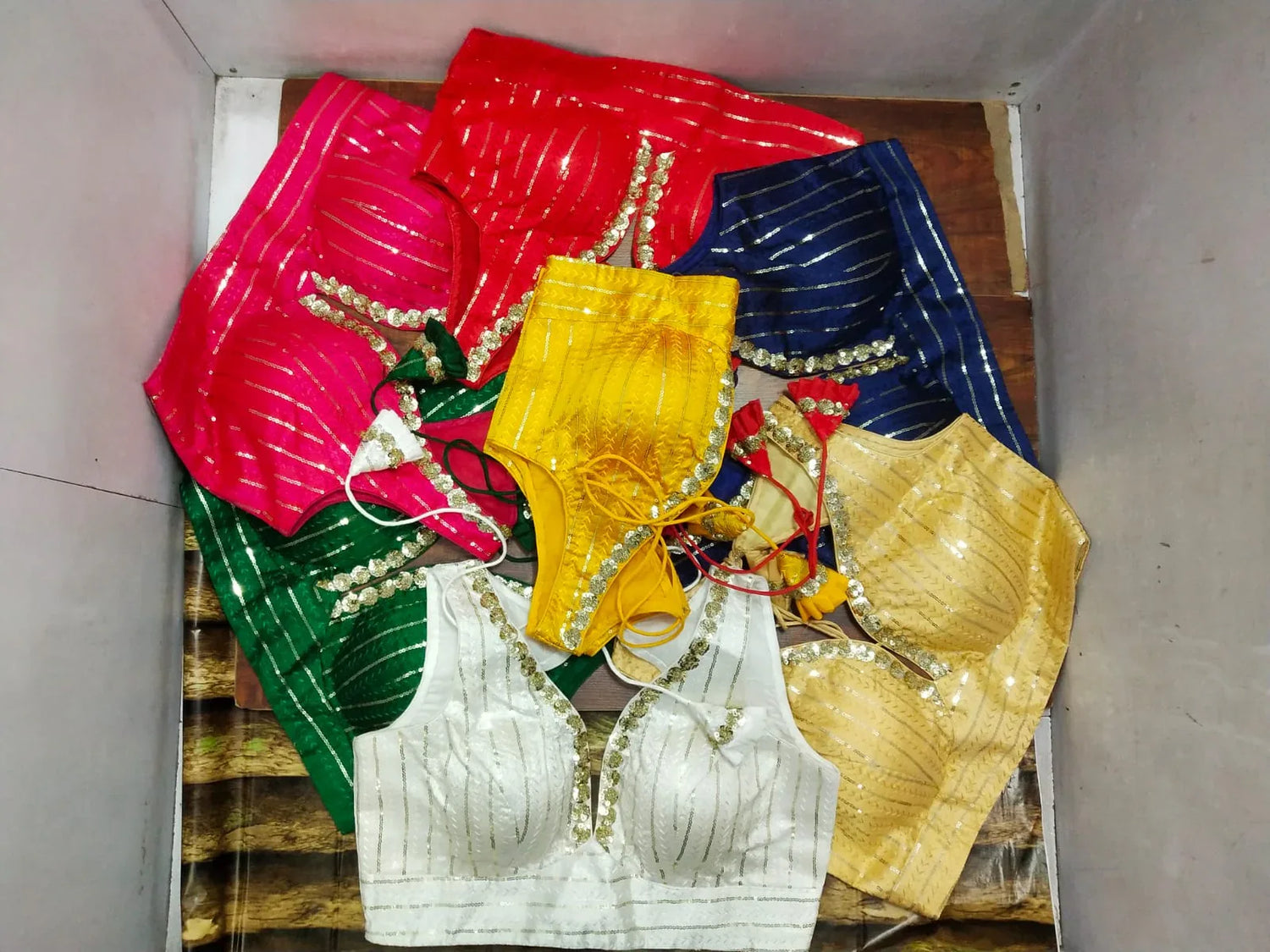Heavy Embroidery Bridal Work Blouse - Anant Exports