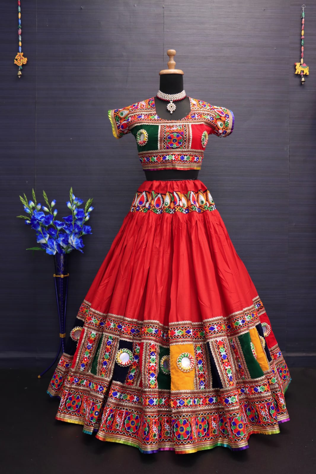 Handmade Bangadi Traditional Lehenga