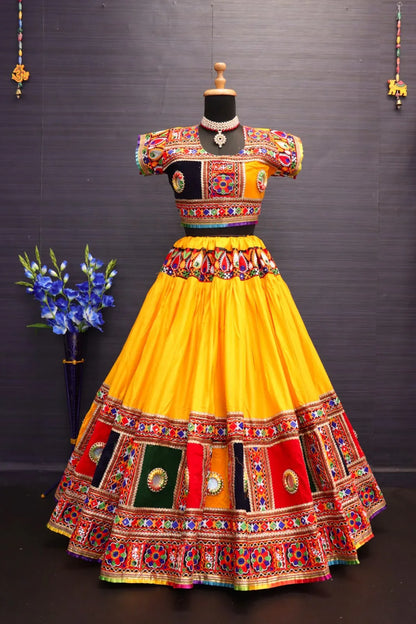 Handmade Bangadi Traditional Lehenga - Anant Exports