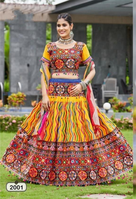 Dholida Vol - 2 Designer Party Wear Navratri Chaniya Choli D.No. 2001 - Anant Exports
