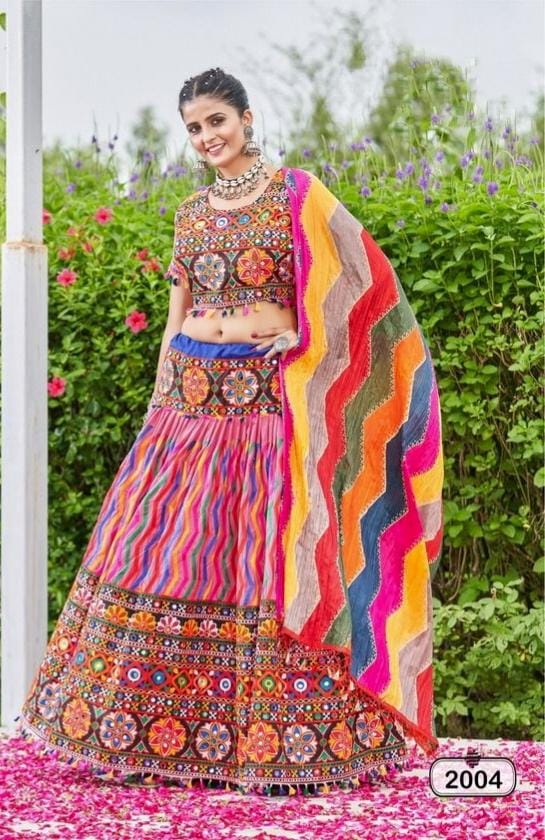 Dholida Vol - 2 Designer Party Wear Navratri Chaniya Choli D.No. 2004