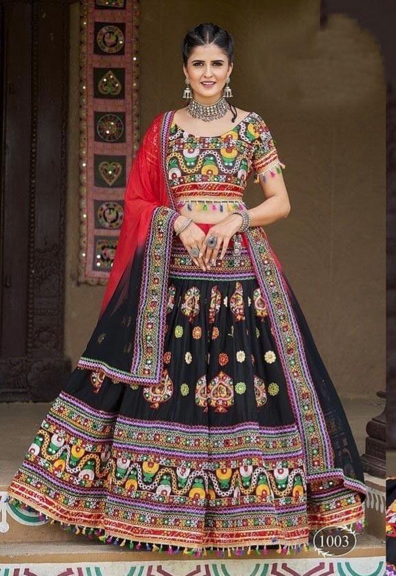Dholida Vol-1 Designer Party Wear Navratri Chaniya Choli D.No. 1003 - Anant Exports
