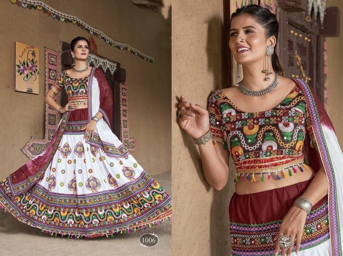 Dholida Vol-1 Designer Party Wear Navratri Chaniya Choli D.No. 1006 - Anant Exports