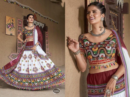 Dholida Vol-1 Designer Party Wear Navratri Chaniya Choli D.No. 1006 - Anant Exports