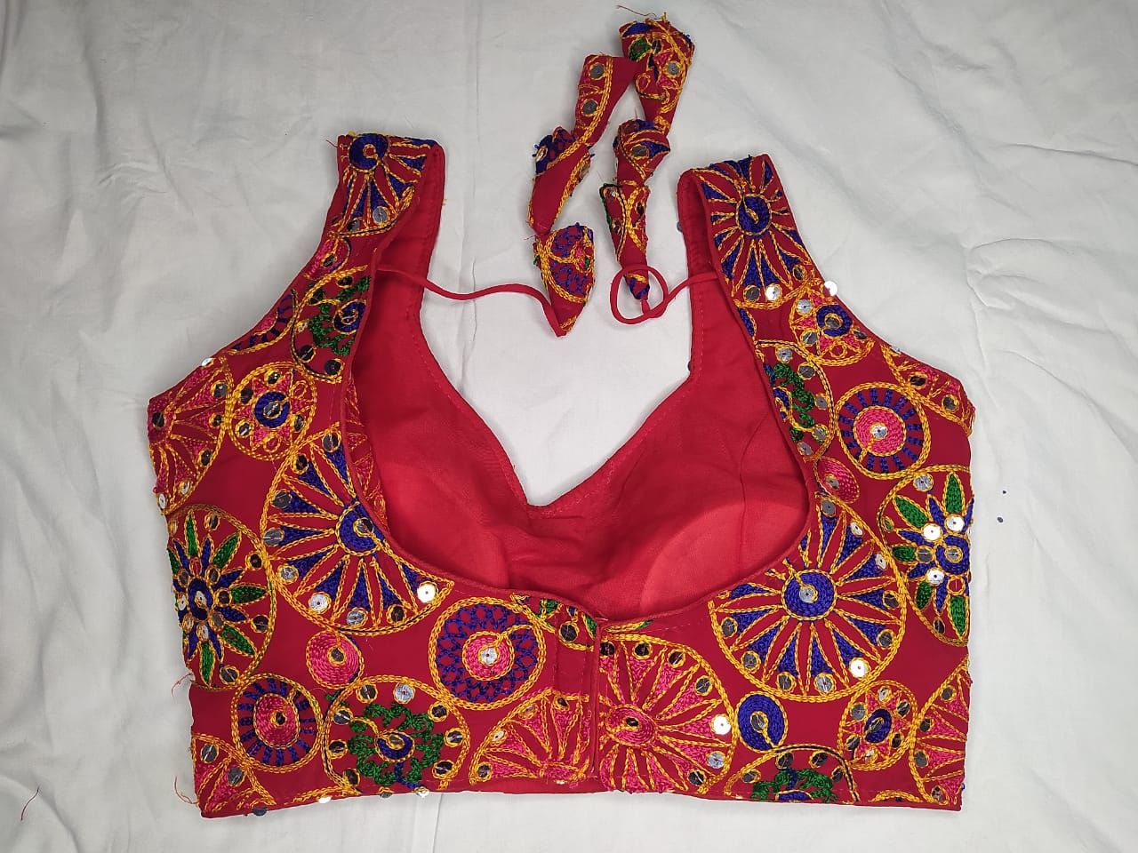 Navratri Fancy Deep Neck Party Wear Blouse