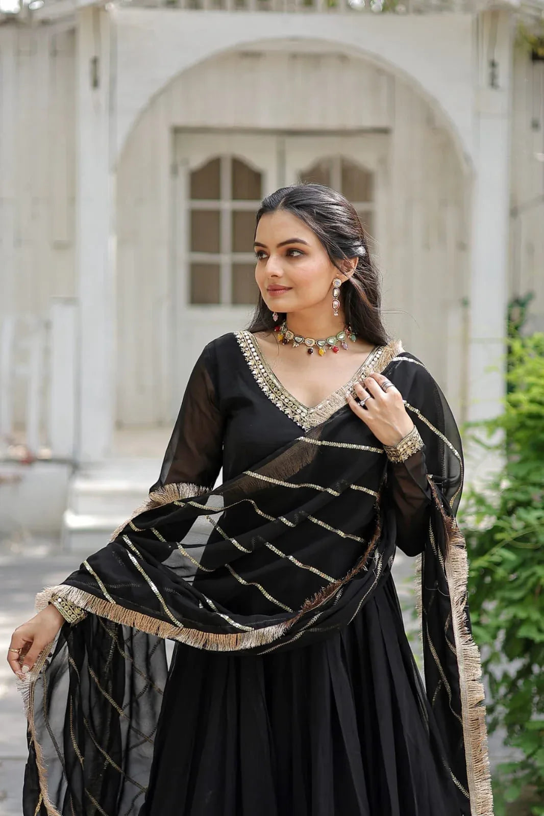 Occasion Wear Fancy Gown D.No. 9150 - Anant Exports