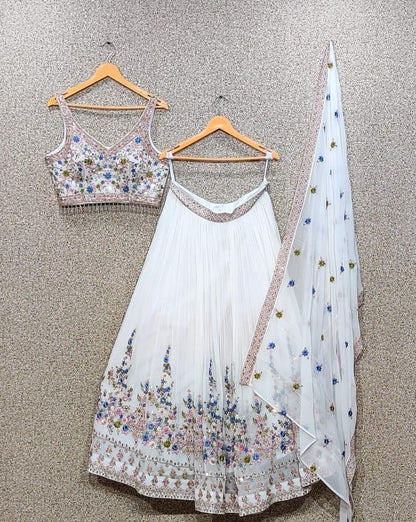 Party Wear Designer Wedding Lehenga - Anant Exports