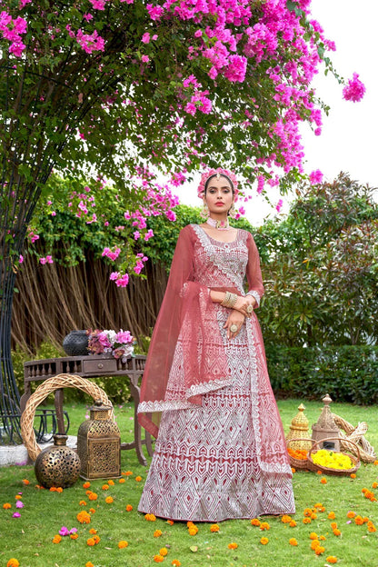 Varni Zeeya Sakshi Designer Partywear Lehenga D.No. 19003 - Anant Exports