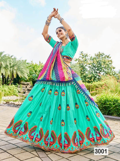 Sahiyar Vol 4 Designer Party Wear Navratri Chaniya Choli D.No.3001 - Anant Exports