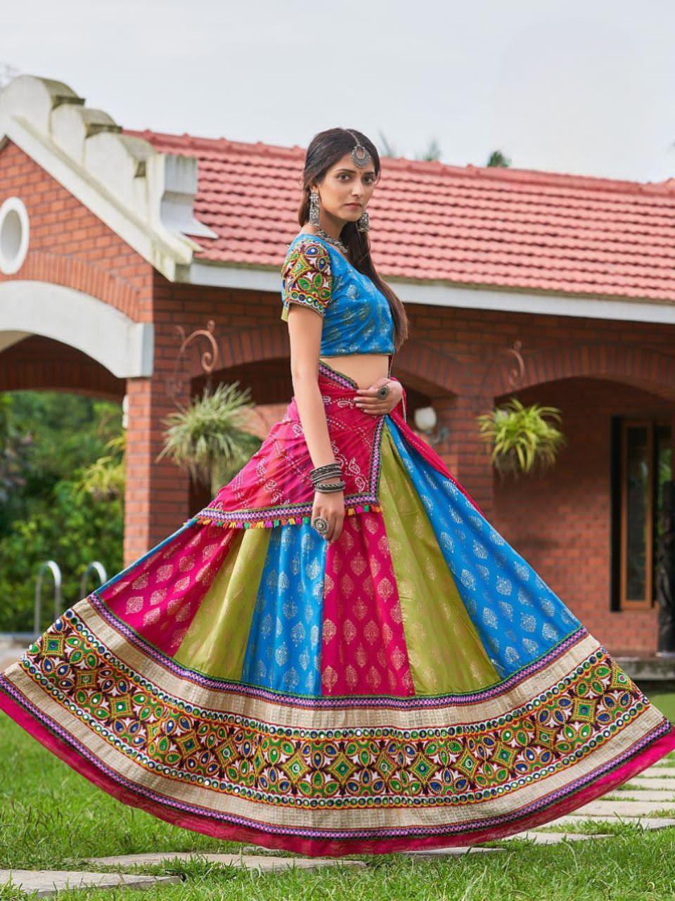 Tahukar Vol 1 Designer Party Wear Navratri Chaniya Choli D.No. 1003 - Anant Exports