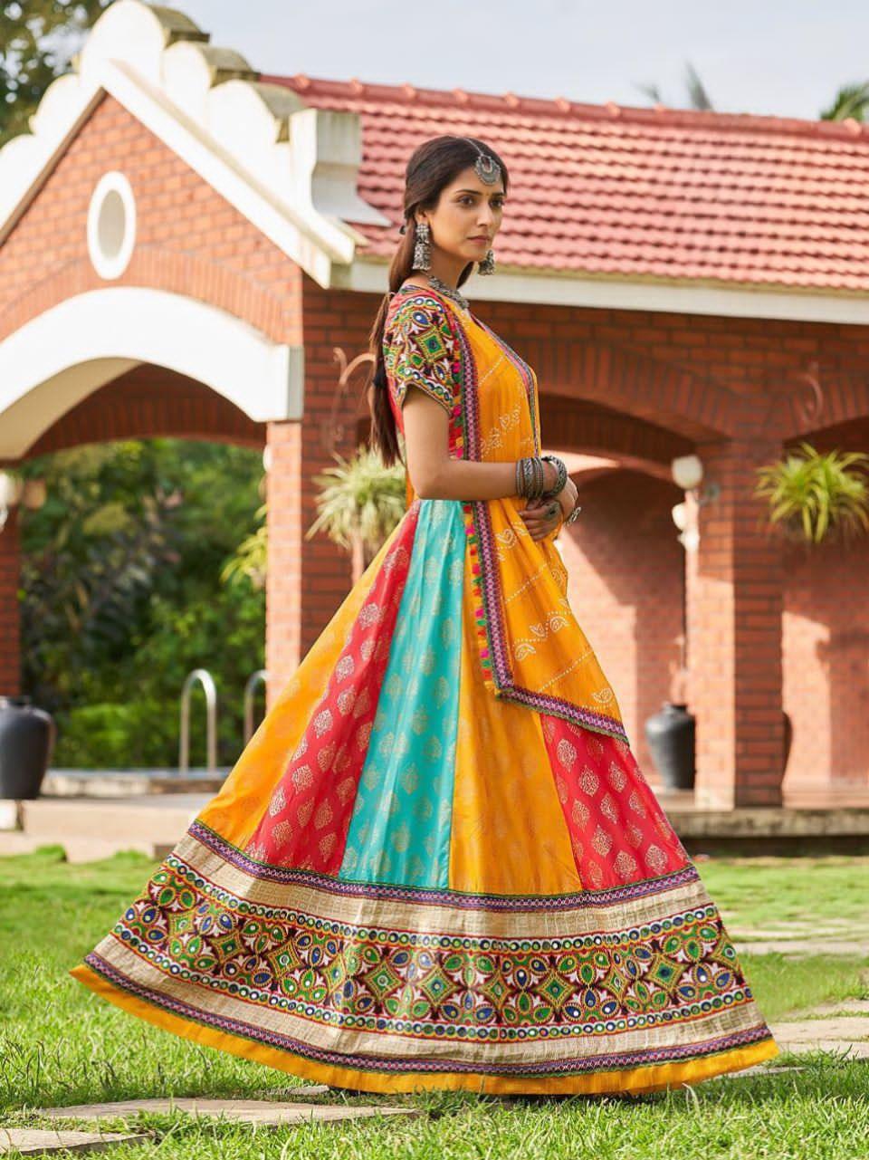 Tahukar Vol 1 Designer Party Wear Navratri Chaniya Choli D.No. 1001 - Anant Exports