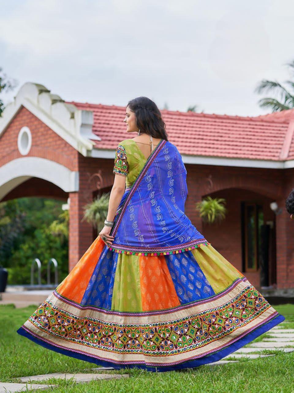 Tahukar Vol 1 Designer Party Wear Navratri Chaniya Choli D.No. 1004 - Anant Exports