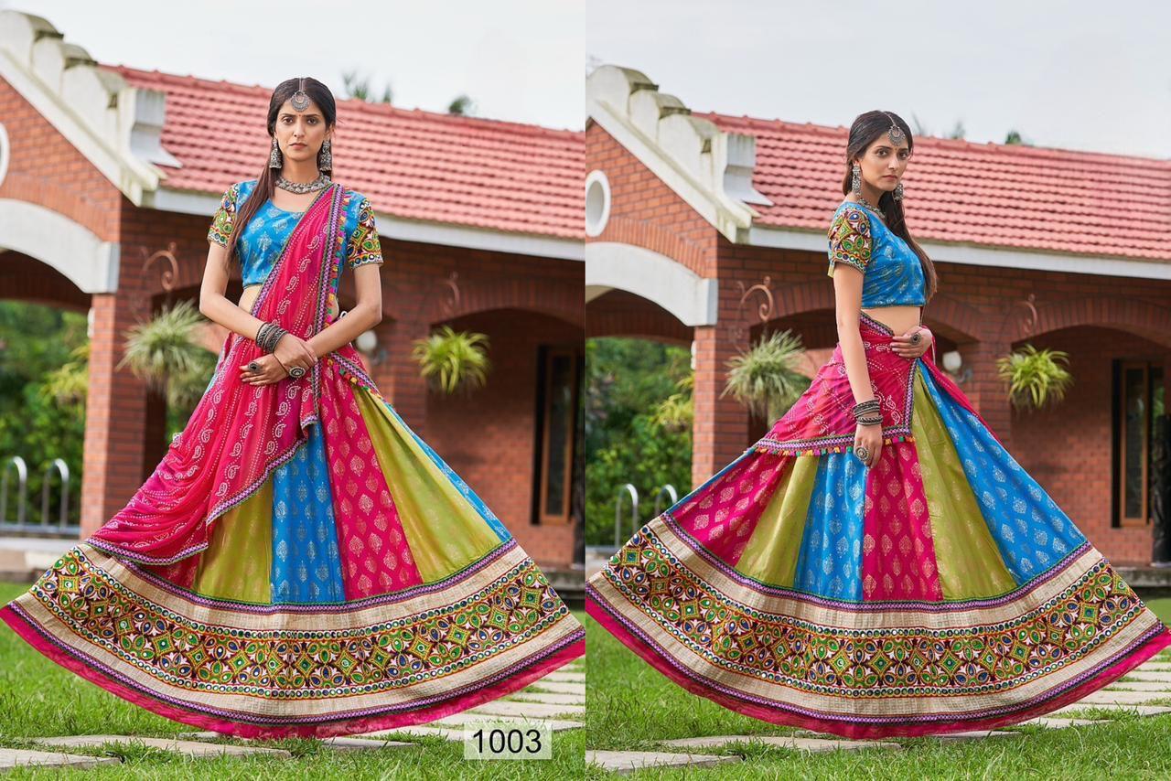 Tahukar Vol 1 Designer Party Wear Navratri Chaniya Choli D.No. 1003 - Anant Exports
