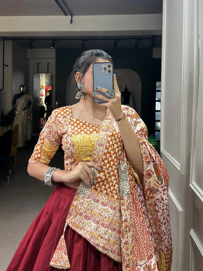 Navratri Wear Lehenga Choli D.No. 1636 - Anant Exports