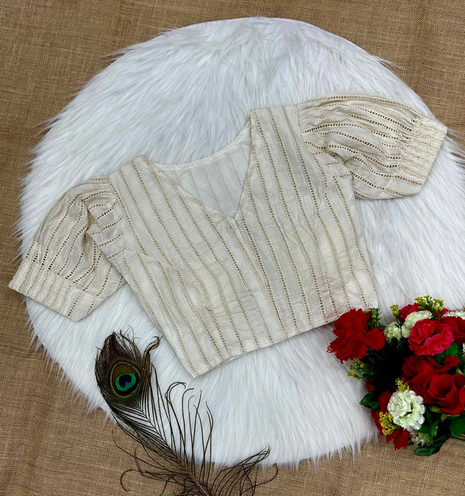 Hakoba Cotton Blouse