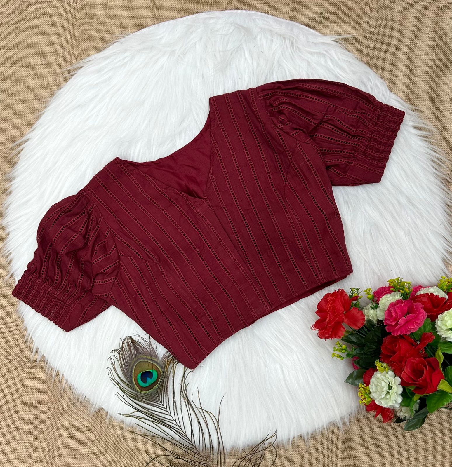 Hakoba Cotton Blouse