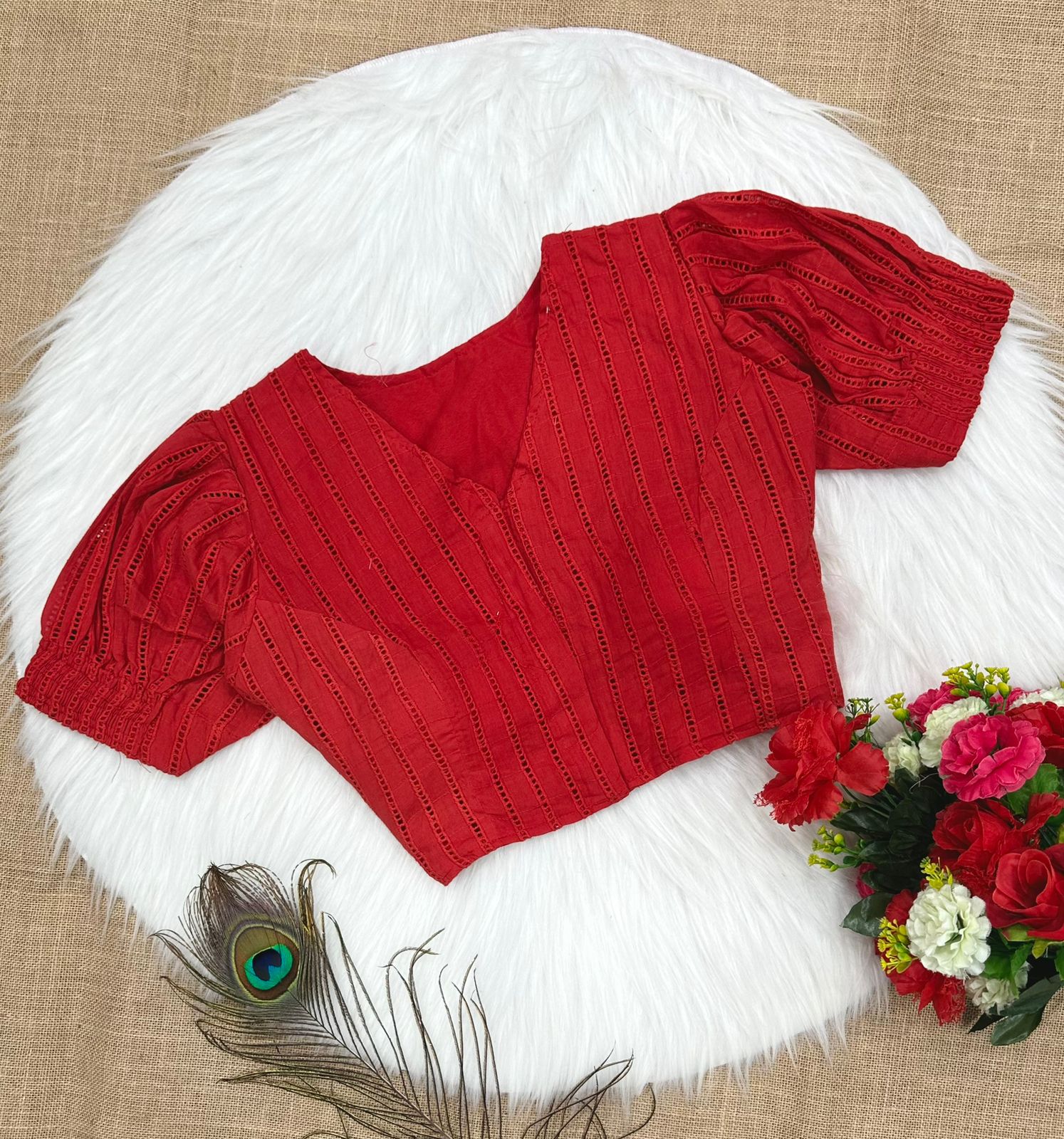 Hakoba Cotton Blouse