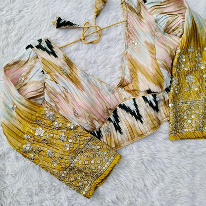 Occasion Wear Sequence Work Blouse - Anant Exports