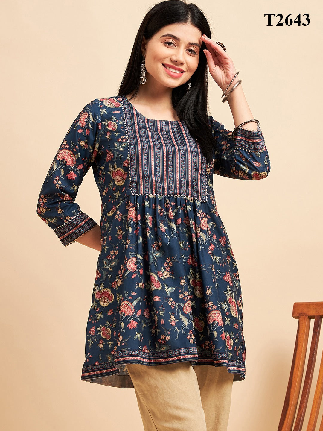 ZENY VOL 10 WESTERN SHORT TOP D.NO. T2643