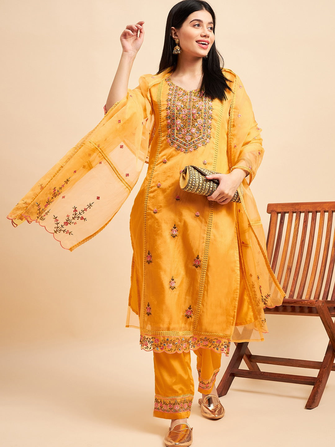SALIMAR VOL 12 FESTIVE WEAR KURTI D.NO. KBD2647