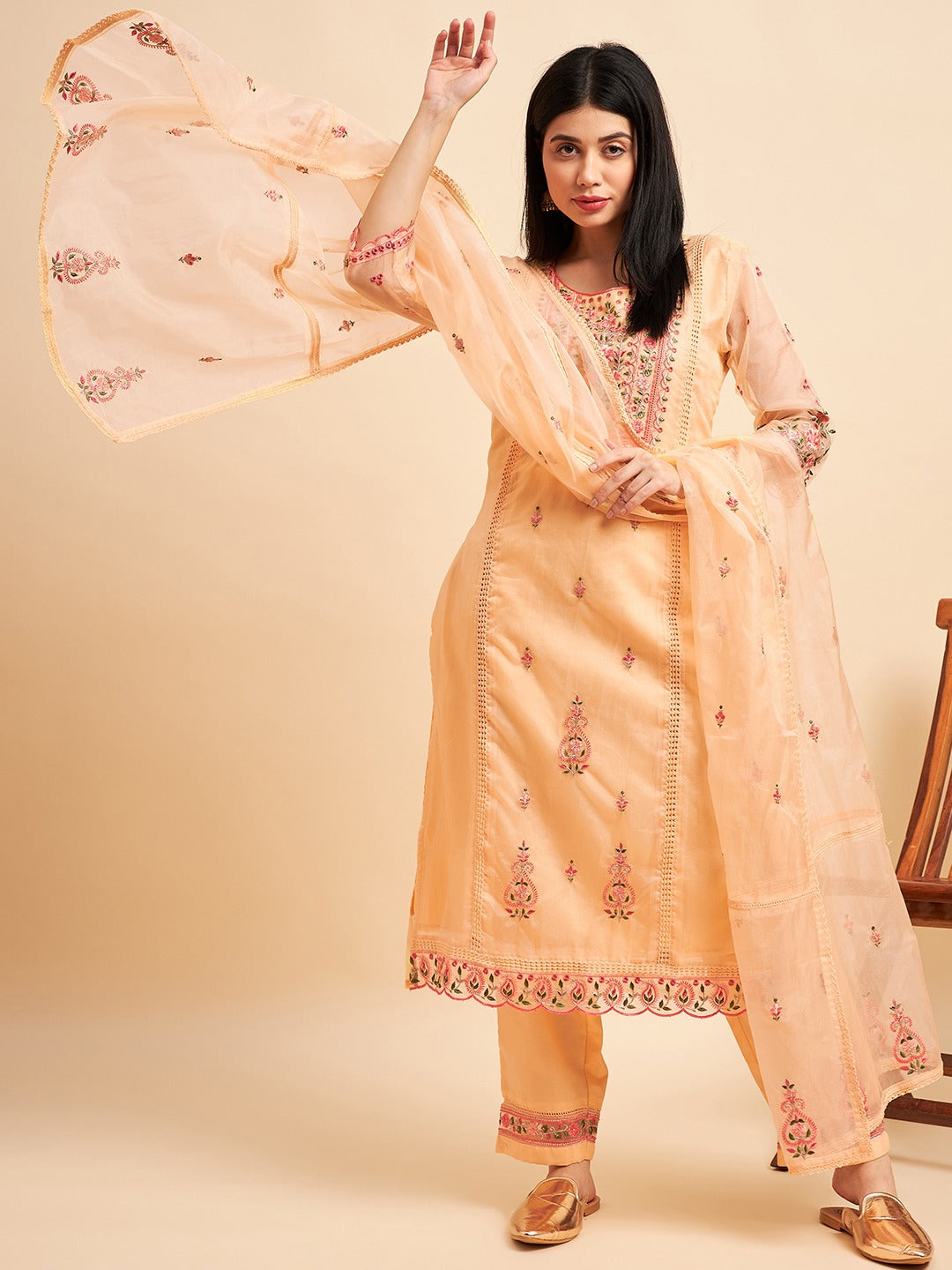 SALIMAR VOL 12 FESTIVE WEAR KURTI D.NO. KBD2650