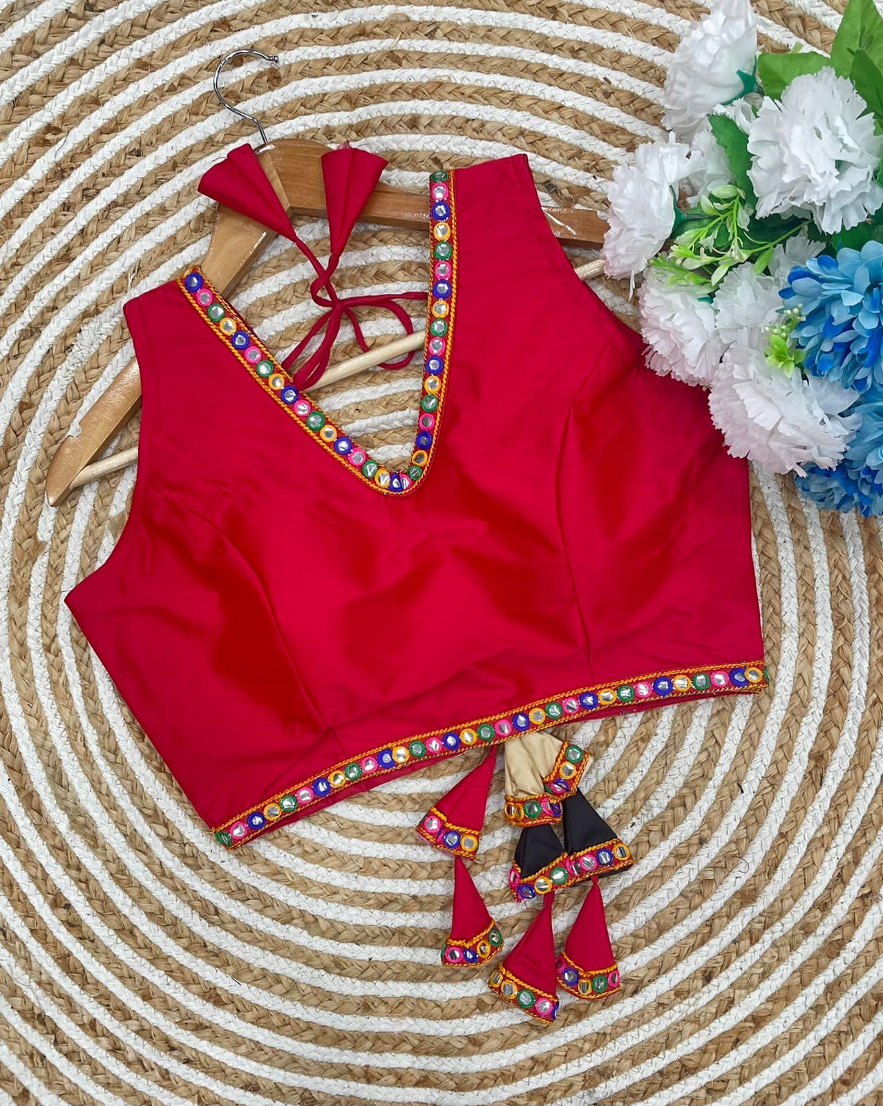 Heavy Embroidery Work Blouse - Anant Exports