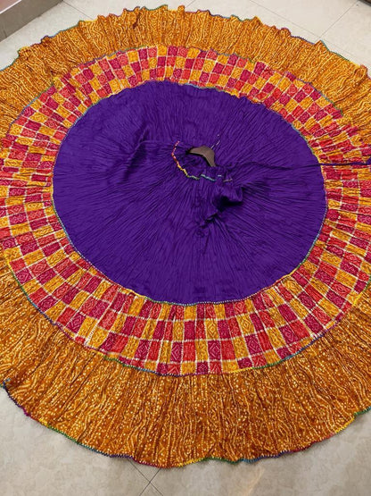 Navratri Wear Pure Cotton Lehenga - Anant Exports