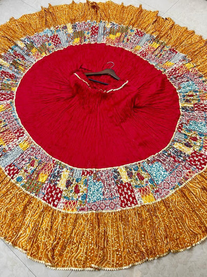 Navratri Wear Pure Cotton Lehenga - Anant Exports