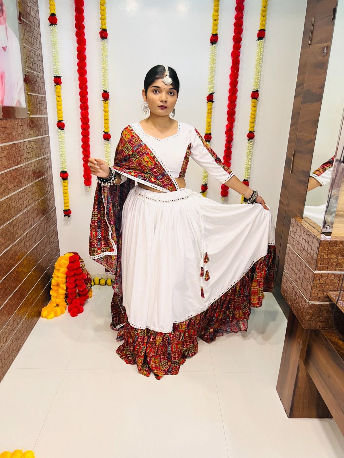 NAVRATRI WEAR CHANIYA CHOLI D.NO. 7059