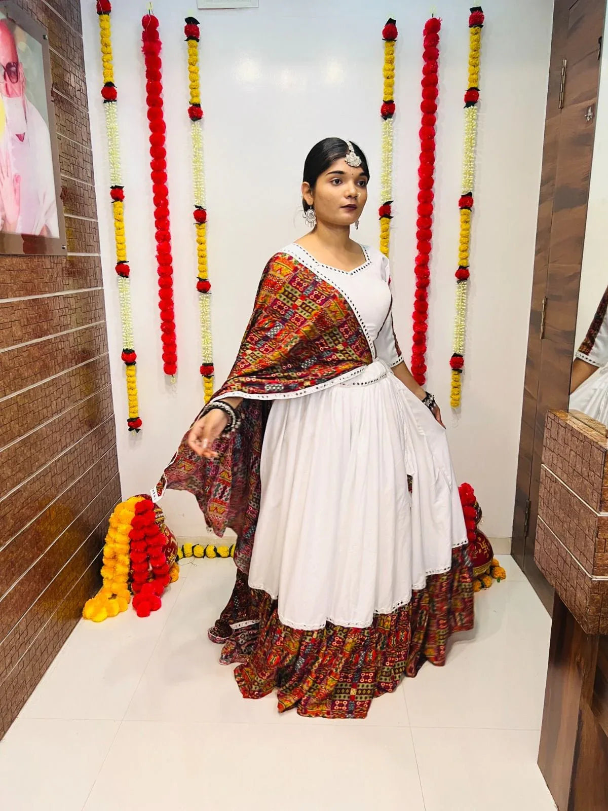 NAVRATRI WEAR CHANIYA CHOLI D.NO. 7059 - Anant Exports