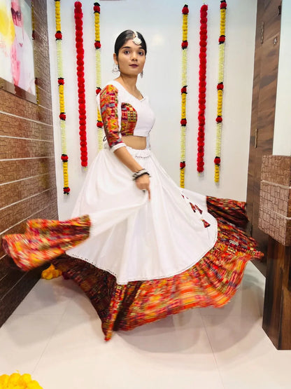 NAVRATRI WEAR CHANIYA CHOLI D.NO. 7059 - Anant Exports