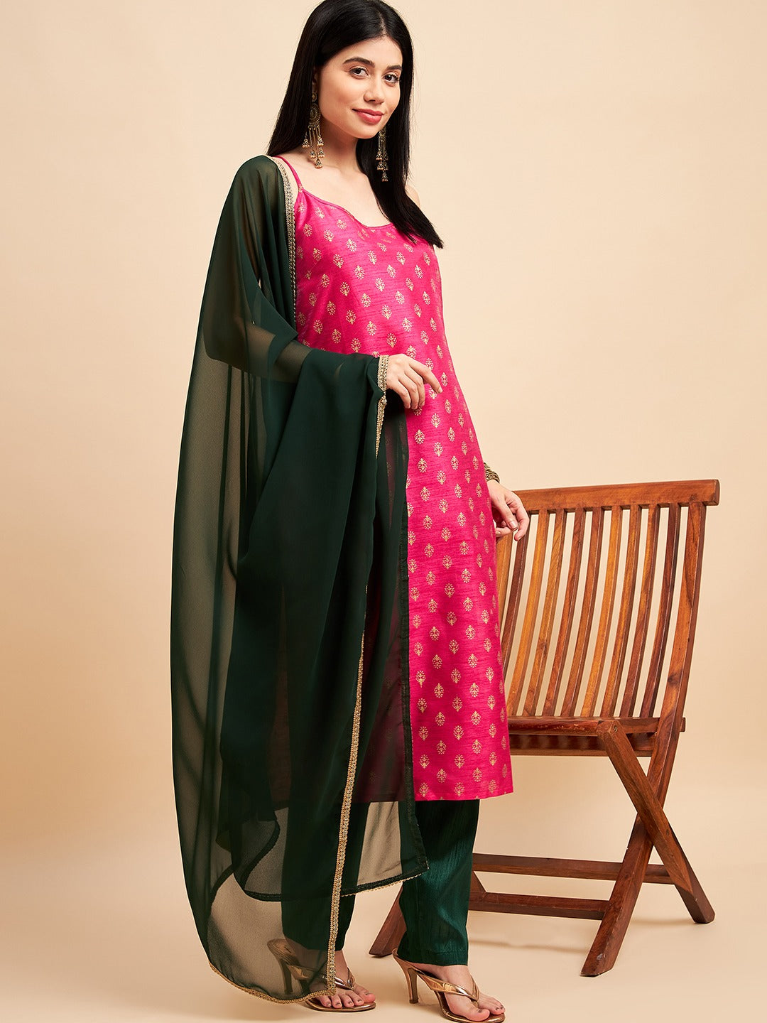 VISHWA VOL 02 FESTIVE WEAR KURTI D.NO. 48095
