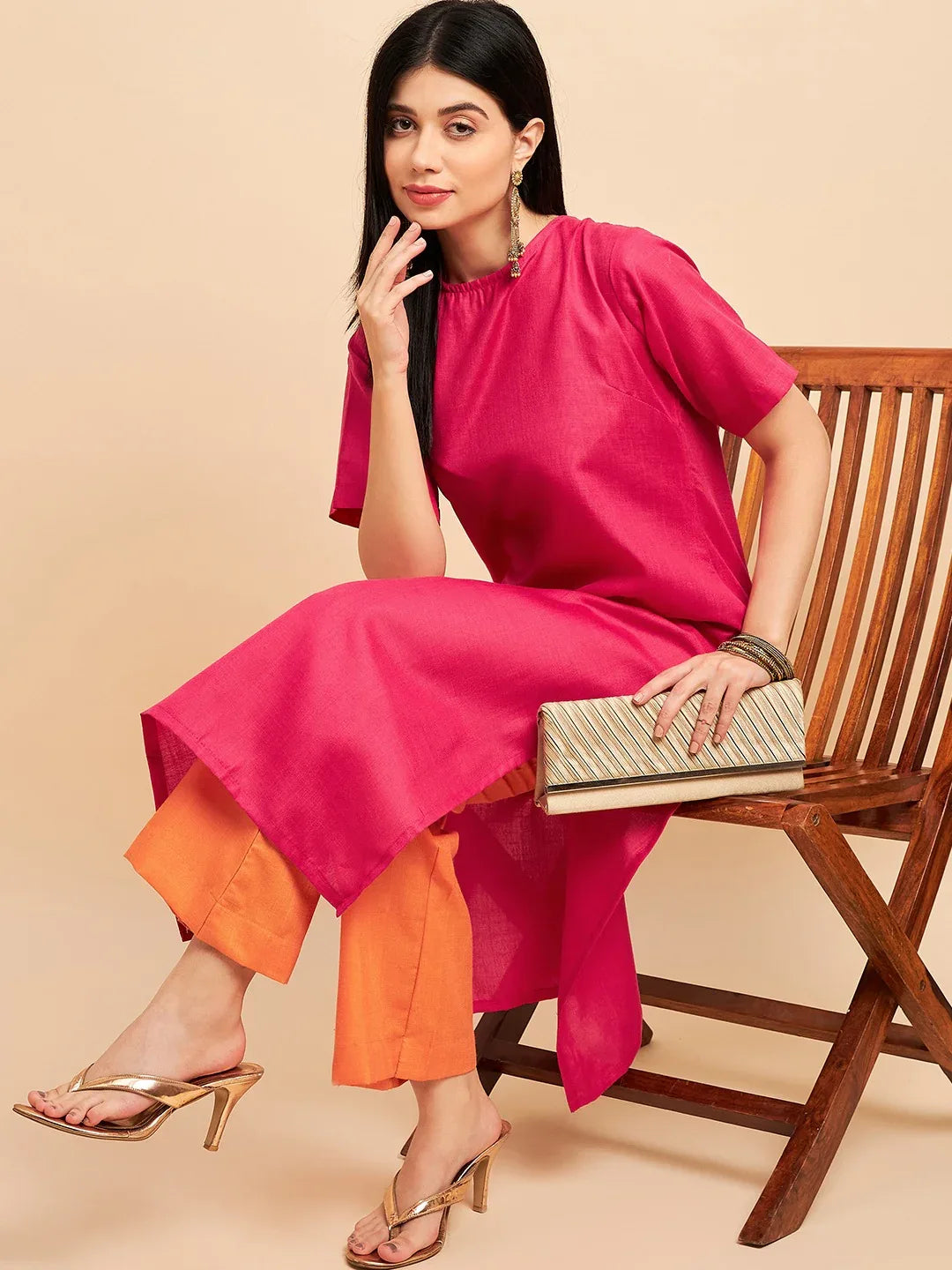 VISHWA VOL 02 FESTIVE WEAR KURTI D.NO. 48097