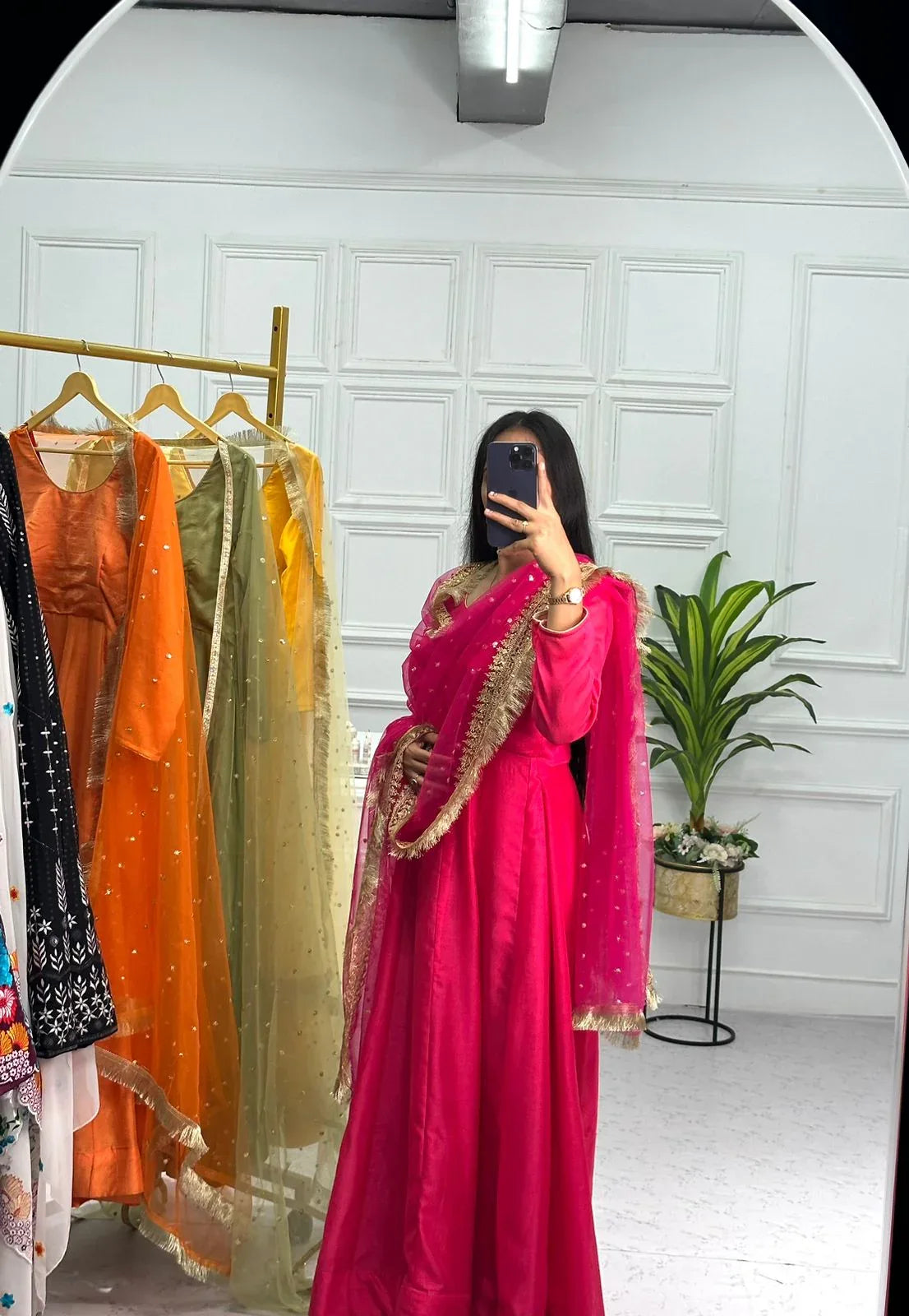 Wedding Wear Fancy Gown D.No. 1030 - Anant Exports
