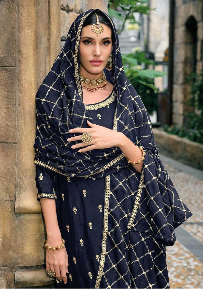 Jugani By Eba Designer Heavy Wedding Salwar Suit D.No. 1606 - Anant Exports