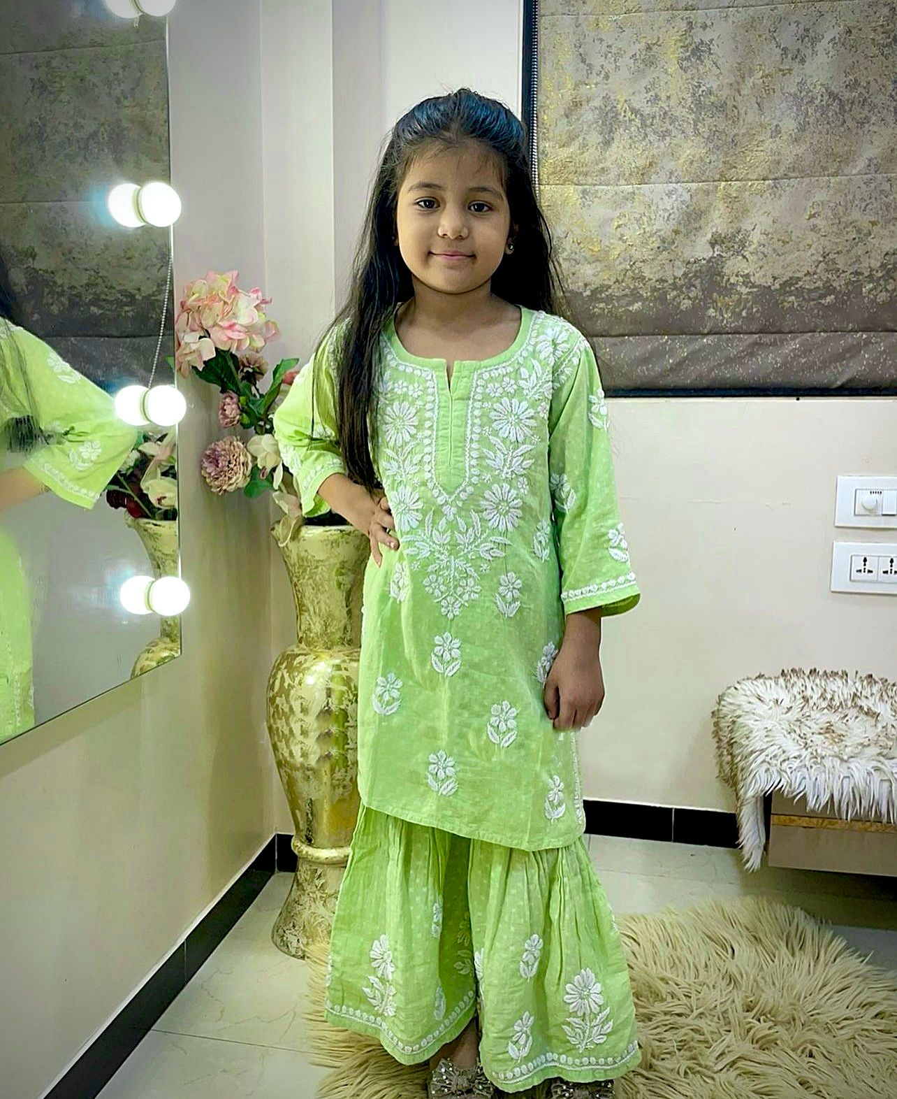 Ready To Wear Sharara Kids Suit D.No. 140