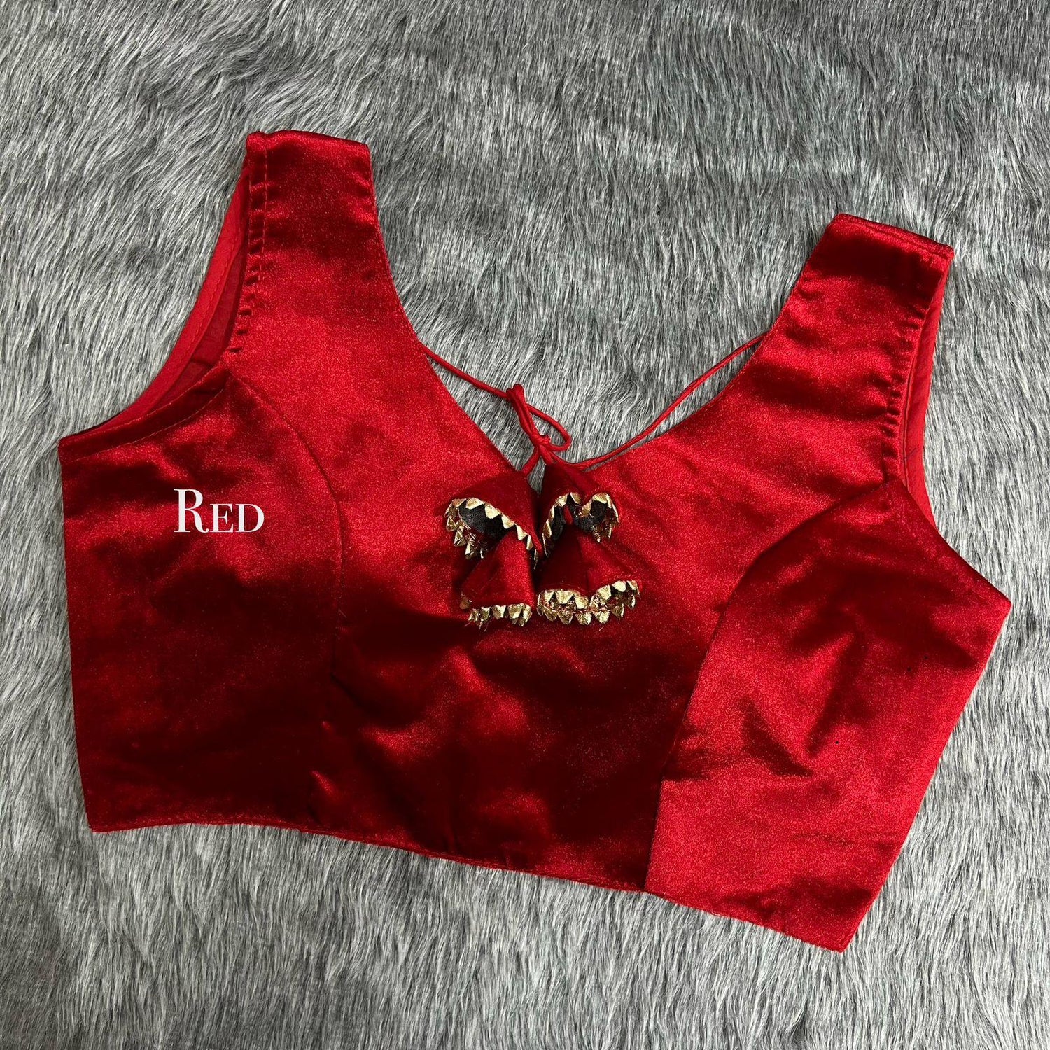 Party Wear Velvet Blouse - Anant Exports