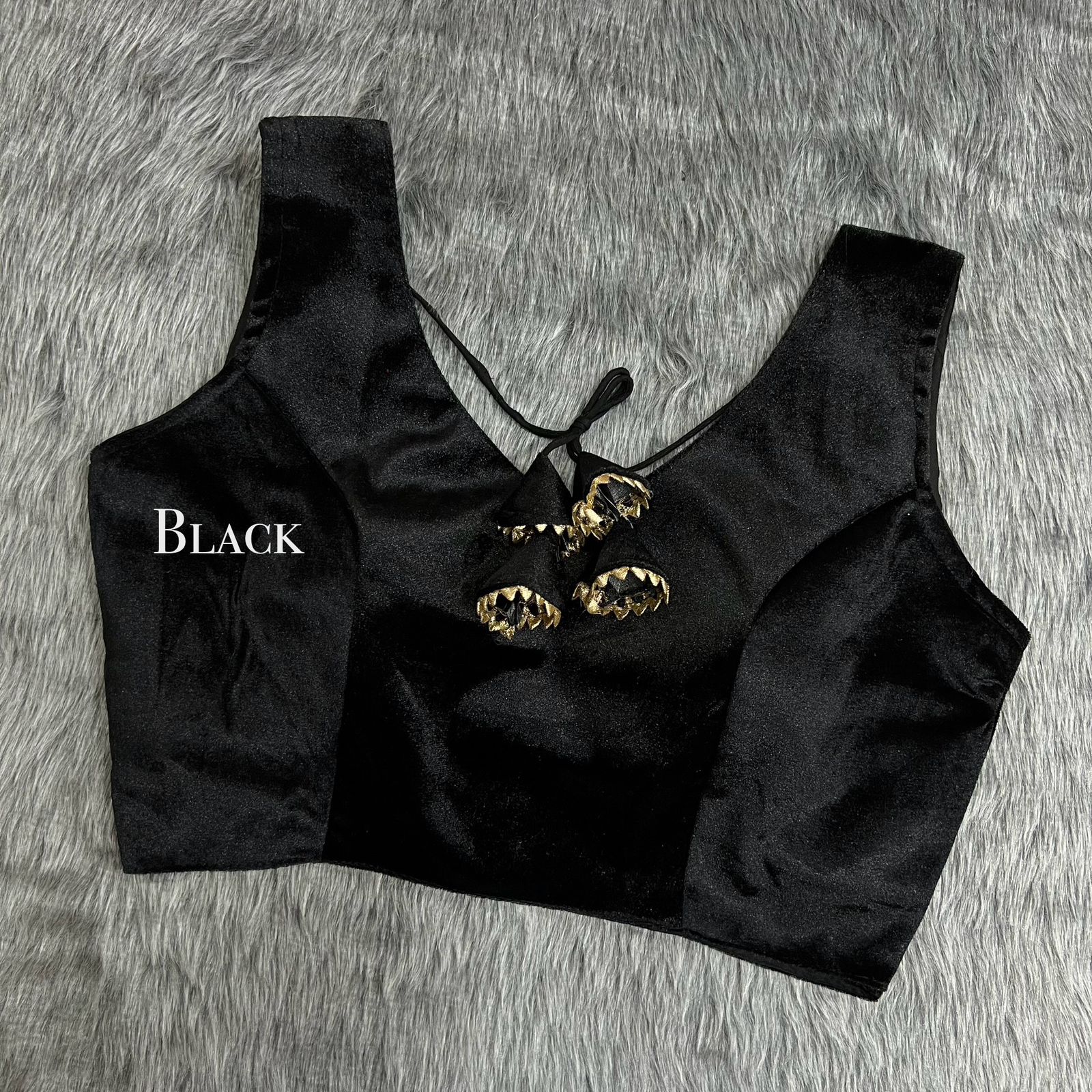 Party Wear Velvet Blouse