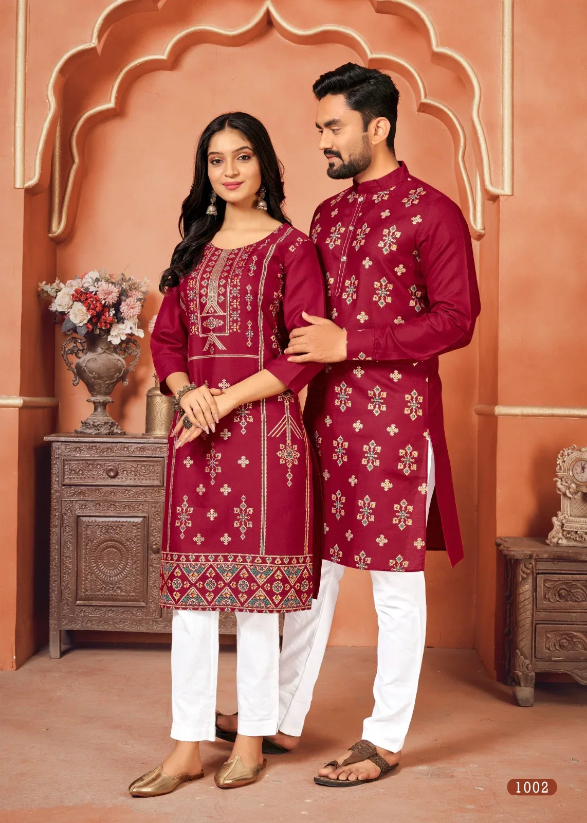Couple Goals Vol 10 Fancy Couple Dress D.No. 1002 - Anant Exports