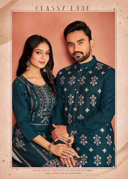 Couple Goals Vol 10 Fancy Couple Dress D.No. 1003 - Anant Exports