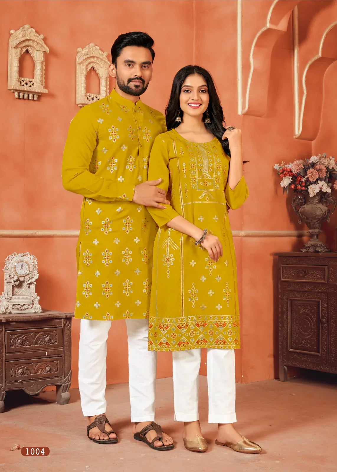 Couple Goals Vol 10 Fancy Couple Dress D.No. 1004 - Anant Exports