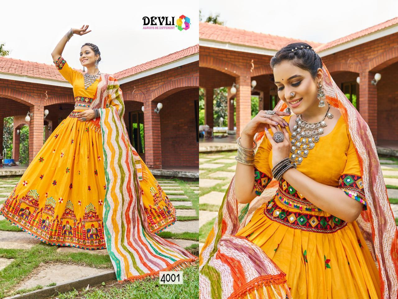 Sahiyar Vol-3 Designer Party Wear Navratri Chaniya Choli D.No. 4001 - Anant Exports