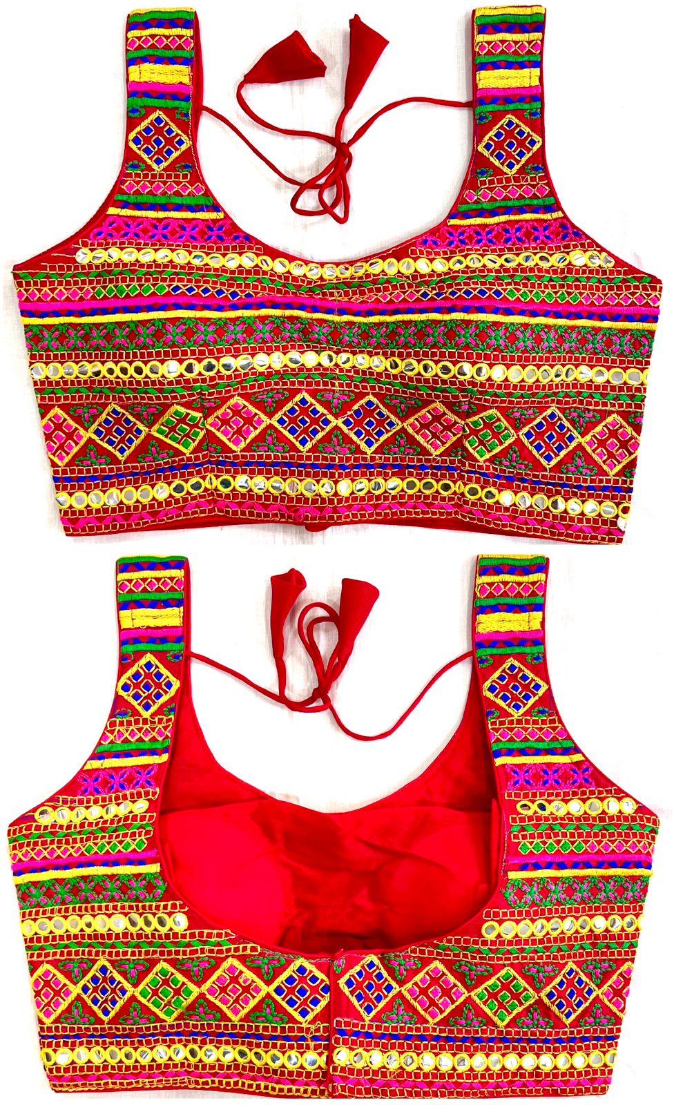 Radhe 2 Chokdi Gamthi Blouse - Anant Exports