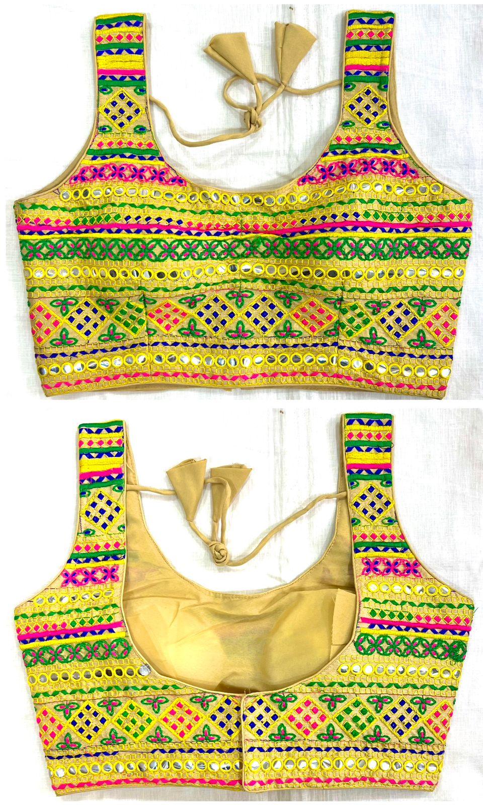 Radhe 2 Chokdi Gamthi Blouse - Anant Exports