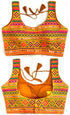Radhe 2 Chokdi Gamthi Blouse - Anant Exports