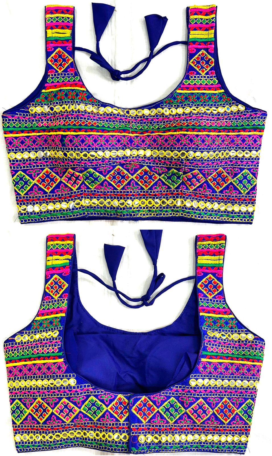 Radhe 2 Chokdi Gamthi Blouse - Anant Exports