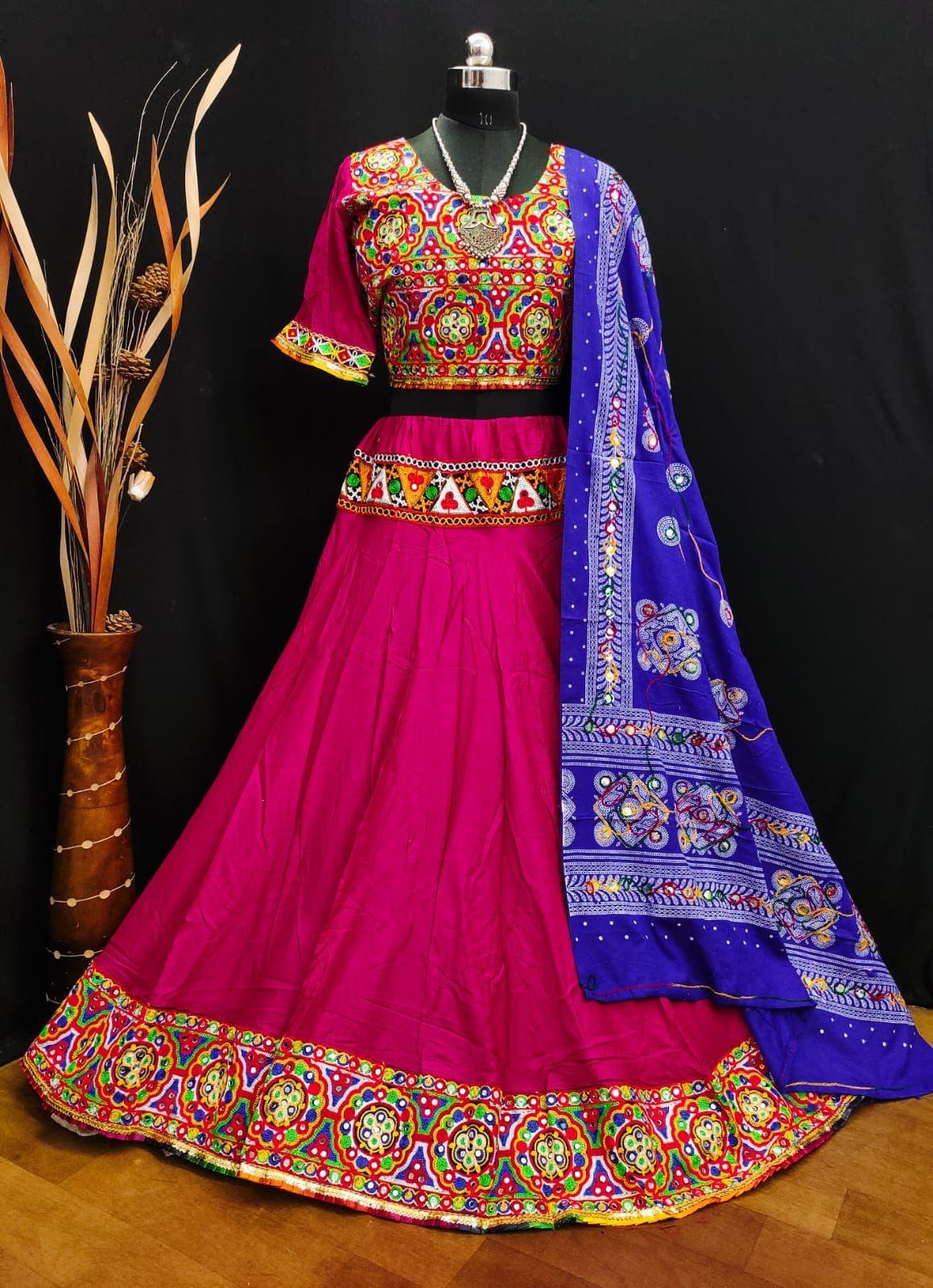 Navratri Wear Traditional Lehenga Choli D.No. 10006 - Anant Exports